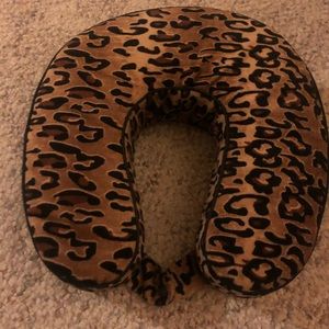 Leopard Print Neck Pillow